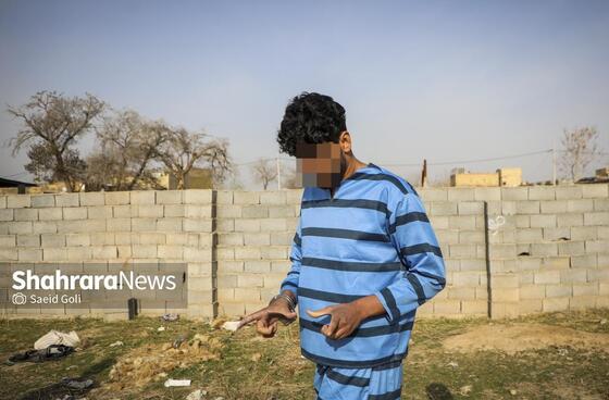 گزارش تصویری | بازسازی صحنه قتل در روستای «امرغان»