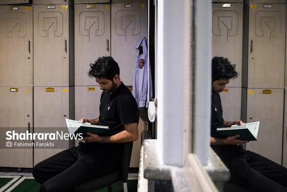 گزارش تصویری | افطاری ساده،آتش‌نشانان