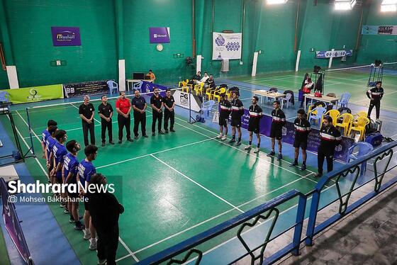 گزارش تصویری | لیگ برتر بدمینتون | مسابقه بدمینتون پرتو نیروی روشا مشهد و رعد پدافند کرمان