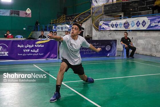 گزارش تصویری | لیگ برتر بدمینتون | مسابقه بدمینتون پرتو نیروی روشا مشهد و رعد پدافند کرمان