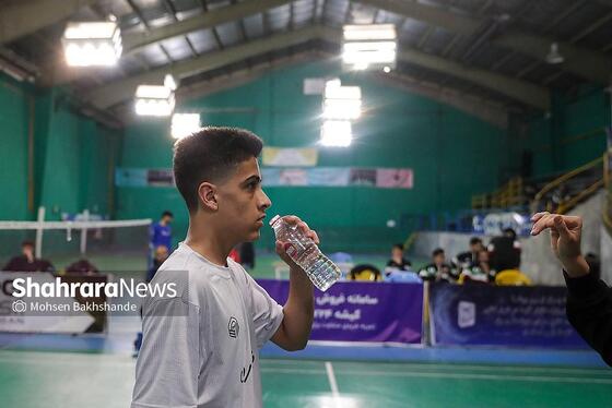 گزارش تصویری | لیگ برتر بدمینتون | مسابقه بدمینتون پرتو نیروی روشا مشهد و رعد پدافند کرمان