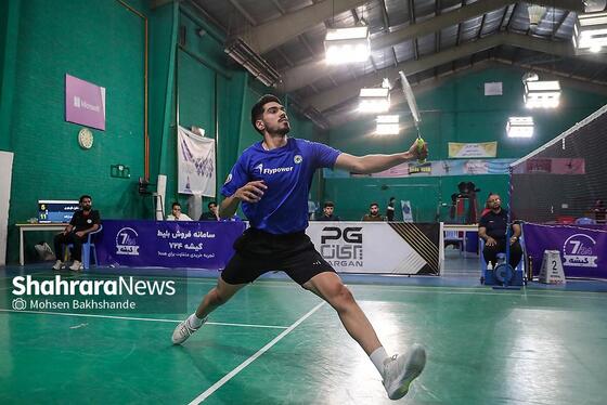 گزارش تصویری | لیگ برتر بدمینتون | مسابقه بدمینتون پرتو نیروی روشا مشهد و رعد پدافند کرمان