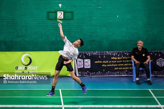گزارش تصویری | لیگ برتر بدمینتون | مسابقه بدمینتون پرتو نیروی روشا مشهد و رعد پدافند کرمان