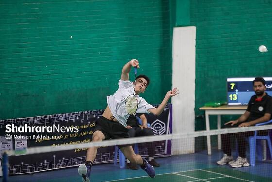 گزارش تصویری | لیگ برتر بدمینتون | مسابقه بدمینتون پرتو نیروی روشا مشهد و رعد پدافند کرمان