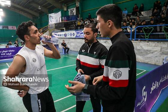 گزارش تصویری | لیگ برتر بدمینتون | مسابقه بدمینتون پرتو نیروی روشا مشهد و رعد پدافند کرمان