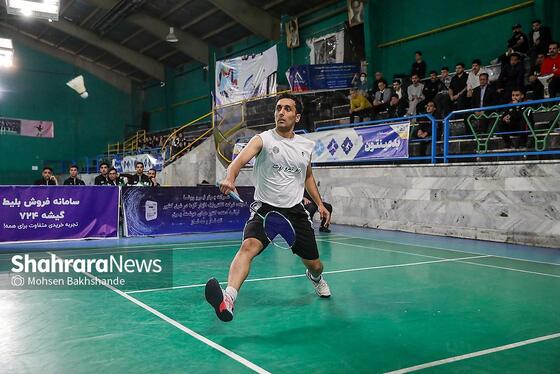 گزارش تصویری | لیگ برتر بدمینتون | مسابقه بدمینتون پرتو نیروی روشا مشهد و رعد پدافند کرمان