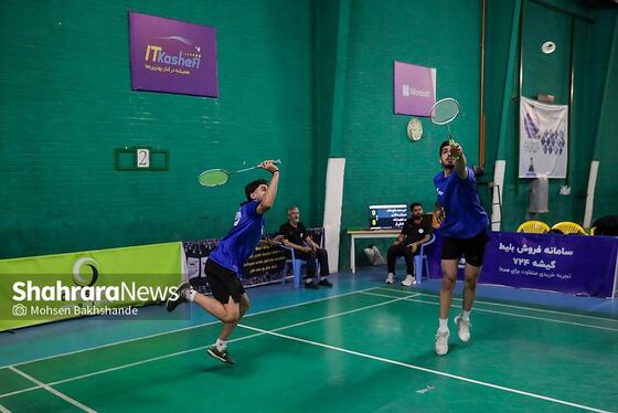 گزارش تصویری | لیگ برتر بدمینتون | مسابقه بدمینتون پرتو نیروی روشا مشهد و رعد پدافند کرمان