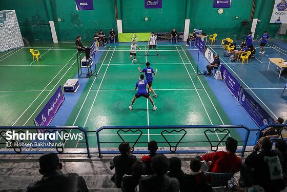 گزارش تصویری | لیگ برتر بدمینتون | مسابقه بدمینتون پرتو نیروی روشا مشهد و رعد پدافند کرمان