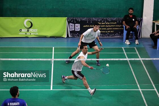 گزارش تصویری | لیگ برتر بدمینتون | مسابقه بدمینتون پرتو نیروی روشا مشهد و رعد پدافند کرمان