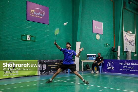 گزارش تصویری | لیگ برتر بدمینتون | مسابقه بدمینتون پرتو نیروی روشا مشهد و رعد پدافند کرمان
