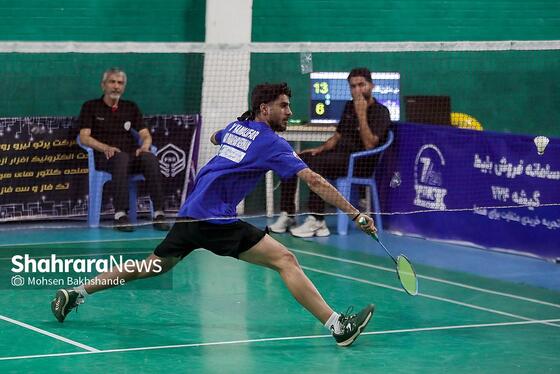 گزارش تصویری | لیگ برتر بدمینتون | مسابقه بدمینتون پرتو نیروی روشا مشهد و رعد پدافند کرمان