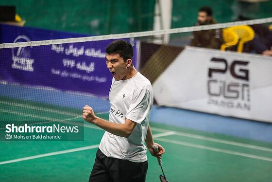 گزارش تصویری | لیگ برتر بدمینتون | مسابقه بدمینتون پرتو نیروی روشا مشهد و رعد پدافند کرمان