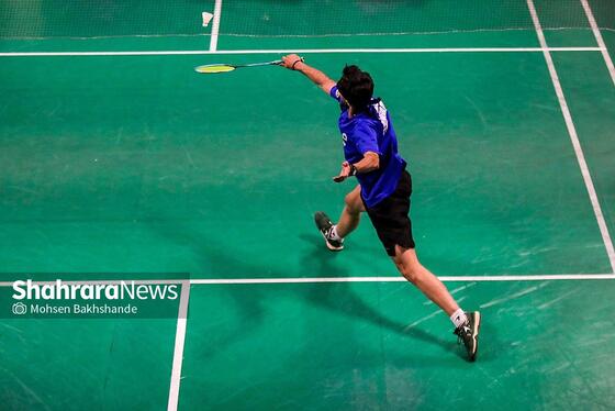 گزارش تصویری | لیگ برتر بدمینتون | مسابقه بدمینتون پرتو نیروی روشا مشهد و رعد پدافند کرمان