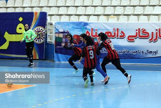 گزارش تصویری | لیگ برتر فوتسال بانوان | مسابقه فوتسال دائم پناه مشهد و استقلال تهران