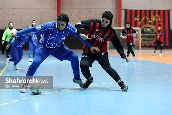 گزارش تصویری | لیگ برتر فوتسال بانوان | مسابقه فوتسال دائم پناه مشهد و استقلال تهران