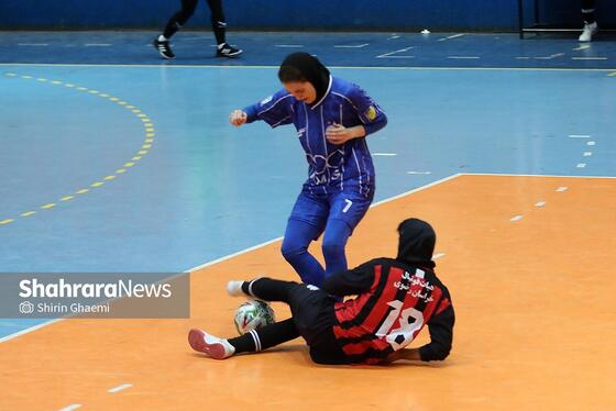 گزارش تصویری | لیگ برتر فوتسال بانوان | مسابقه فوتسال دائم پناه مشهد و استقلال تهران