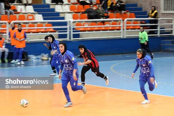 گزارش تصویری | لیگ برتر فوتسال بانوان | مسابقه فوتسال دائم پناه مشهد و استقلال تهران