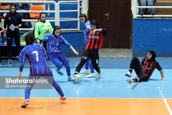 گزارش تصویری | لیگ برتر فوتسال بانوان | مسابقه فوتسال دائم پناه مشهد و استقلال تهران