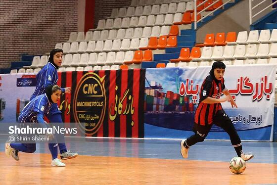 گزارش تصویری | لیگ برتر فوتسال بانوان | مسابقه فوتسال دائم پناه مشهد و استقلال تهران