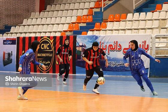 گزارش تصویری | لیگ برتر فوتسال بانوان | مسابقه فوتسال دائم پناه مشهد و استقلال تهران