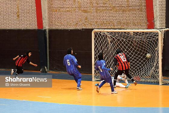 گزارش تصویری | لیگ برتر فوتسال بانوان | مسابقه فوتسال دائم پناه مشهد و استقلال تهران