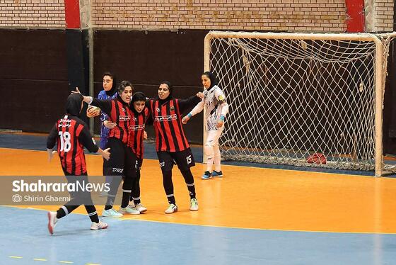 گزارش تصویری | لیگ برتر فوتسال بانوان | مسابقه فوتسال دائم پناه مشهد و استقلال تهران