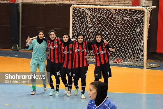 گزارش تصویری | لیگ برتر فوتسال بانوان | مسابقه فوتسال دائم پناه مشهد و استقلال تهران