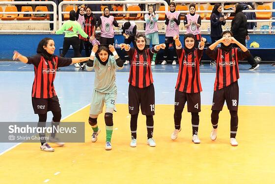 گزارش تصویری | لیگ برتر فوتسال بانوان | مسابقه فوتسال دائم پناه مشهد و استقلال تهران