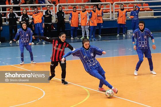 گزارش تصویری | لیگ برتر فوتسال بانوان | مسابقه فوتسال دائم پناه مشهد و استقلال تهران
