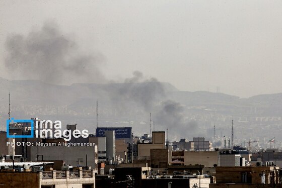عکس‌هایی از حمله اسرائیل به تهران (۹ اسفند ۱۴۰۴)