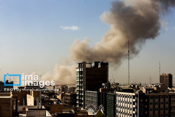 عکس‌هایی از حمله اسرائیل به تهران (۹ اسفند ۱۴۰۴)