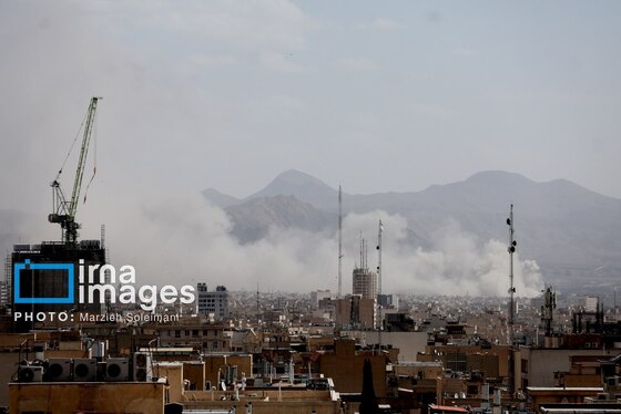 عکس‌هایی از حمله اسرائیل به تهران (۹ اسفند ۱۴۰۴)