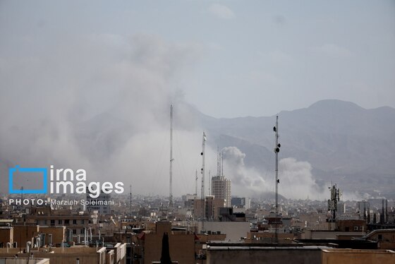 عکس‌هایی از حمله اسرائیل به تهران (۹ اسفند ۱۴۰۴)