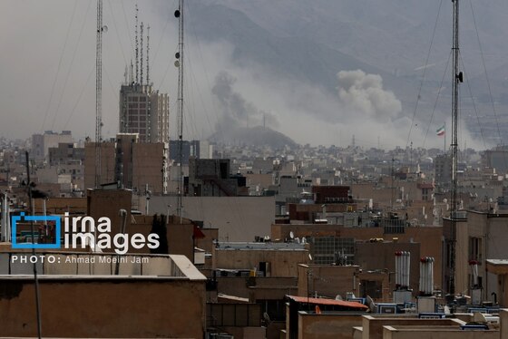 عکس‌هایی از حمله اسرائیل به تهران (۹ اسفند ۱۴۰۴)