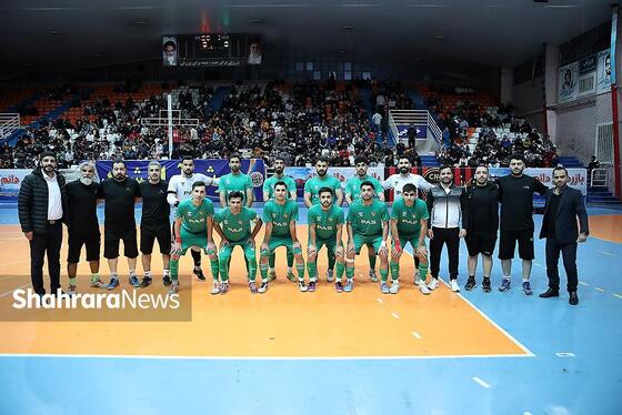 لیگ دسته اول فوتسال کشور| مسابقه بازرگانی دائم‌پناه مشهد –پاس تهران