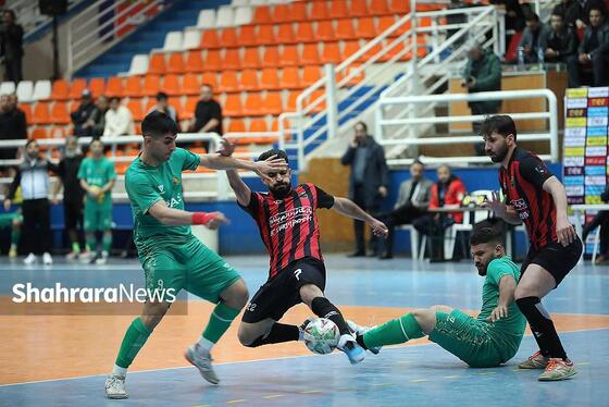لیگ دسته اول فوتسال کشور| مسابقه بازرگانی دائم‌پناه مشهد –پاس تهران