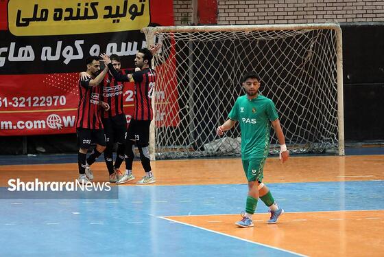 لیگ دسته اول فوتسال کشور| مسابقه بازرگانی دائم‌پناه مشهد –پاس تهران