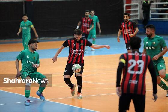 لیگ دسته اول فوتسال کشور| مسابقه بازرگانی دائم‌پناه مشهد –پاس تهران