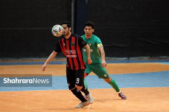 لیگ دسته اول فوتسال کشور| مسابقه بازرگانی دائم‌پناه مشهد –پاس تهران