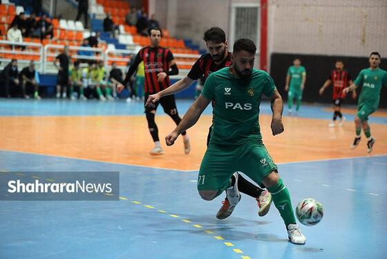لیگ دسته اول فوتسال کشور| مسابقه بازرگانی دائم‌پناه مشهد –پاس تهران