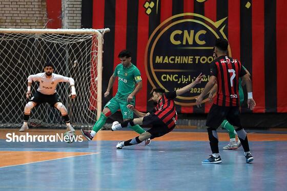 لیگ دسته اول فوتسال کشور| مسابقه بازرگانی دائم‌پناه مشهد –پاس تهران