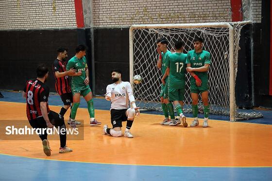 لیگ دسته اول فوتسال کشور| مسابقه بازرگانی دائم‌پناه مشهد –پاس تهران