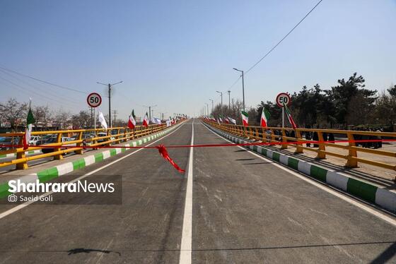 گزارش تصویری | آیین بهره‌برداری از کلان‌پروژه چپگرد غیرهم‌سطح تقاطع سه‌سطحی شهید فهمیده مشهد