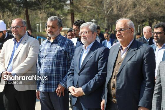 گزارش تصویری | آیین بهره‌برداری از کلان‌پروژه چپگرد غیرهم‌سطح تقاطع سه‌سطحی شهید فهمیده مشهد