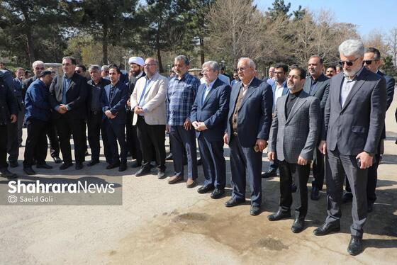 گزارش تصویری | آیین بهره‌برداری از کلان‌پروژه چپگرد غیرهم‌سطح تقاطع سه‌سطحی شهید فهمیده مشهد