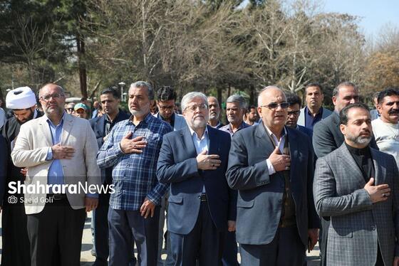 گزارش تصویری | آیین بهره‌برداری از کلان‌پروژه چپگرد غیرهم‌سطح تقاطع سه‌سطحی شهید فهمیده مشهد