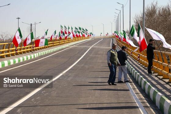 گزارش تصویری | آیین بهره‌برداری از کلان‌پروژه چپگرد غیرهم‌سطح تقاطع سه‌سطحی شهید فهمیده مشهد