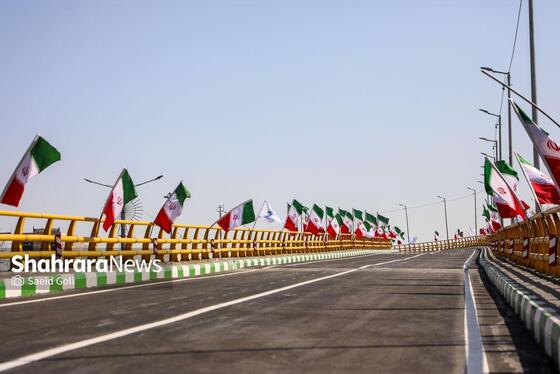 گزارش تصویری | آیین بهره‌برداری از کلان‌پروژه چپگرد غیرهم‌سطح تقاطع سه‌سطحی شهید فهمیده مشهد