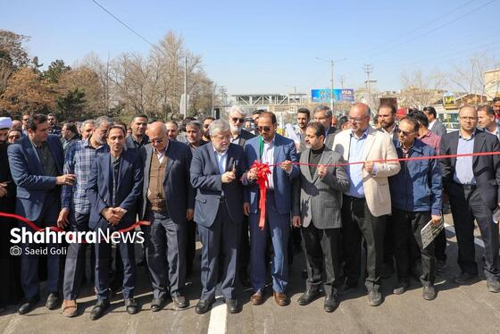گزارش تصویری | آیین بهره‌برداری از کلان‌پروژه چپگرد غیرهم‌سطح تقاطع سه‌سطحی شهید فهمیده مشهد