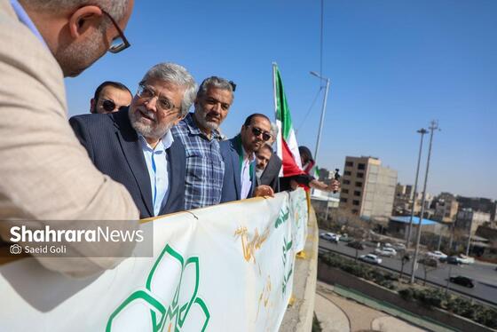 گزارش تصویری | آیین بهره‌برداری از کلان‌پروژه چپگرد غیرهم‌سطح تقاطع سه‌سطحی شهید فهمیده مشهد